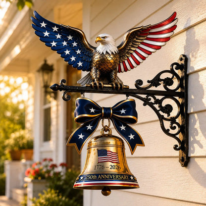 🔔 Ring in the Semiquincentennial: 1776-2026 "Spirit of Liberty" Eagle Bell 🦅