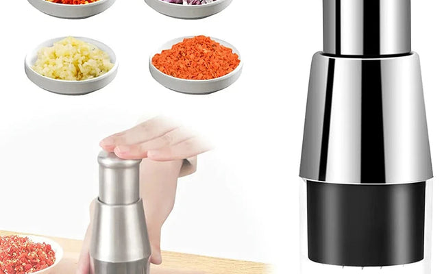 Garlic Crusher Onion Chopper Multipeler Vegetables Chopper Manual Garlic Press Machine Garlic Squeezer Kitchen Gadget
