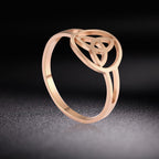 Stainless Steel Bracelet | Elegant Ring Design Thanksgiving Gift