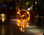 Halloween Window Hanging Lights | LED Spider, Pumpkin & Ghost Decorations