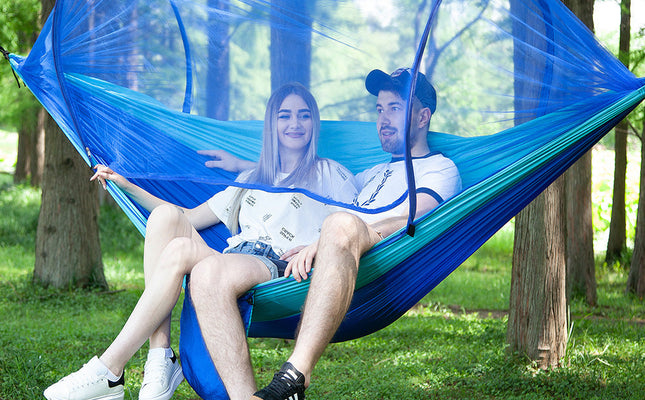Fully Automatic Quick Opening Hammock With Mosquito Net