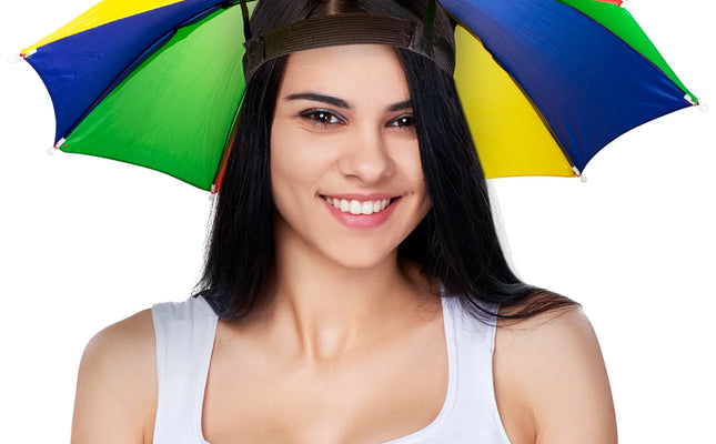 Folding Adjustable Umbrella Hat