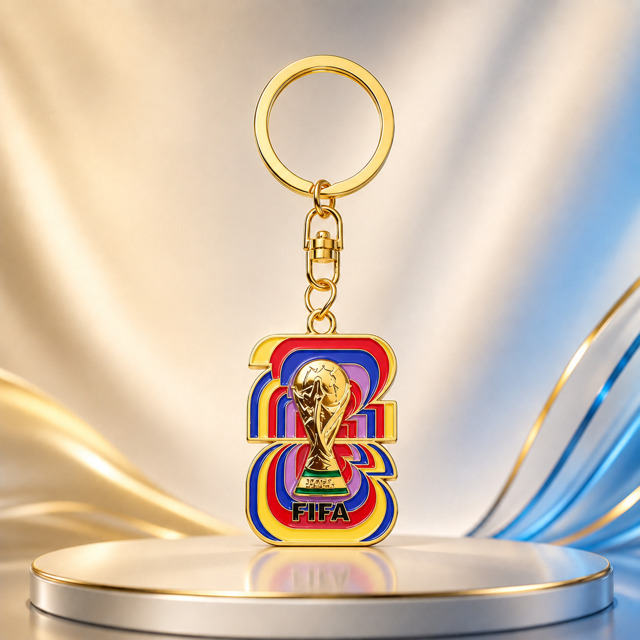 FIFA World Cup 2026 Keychain — Collector's Edition (Multiple Styles)