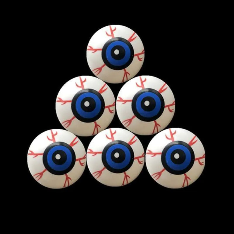 6 pcs Realistic Halloween Eyeball Props